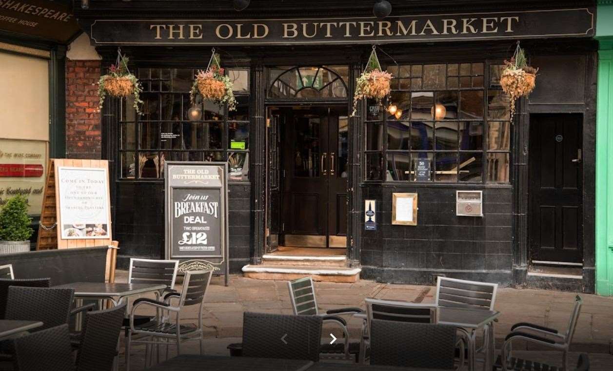 The Old Buttermarket has been in the heart of Canterbury for more than 500 years. Picture: Google Maps