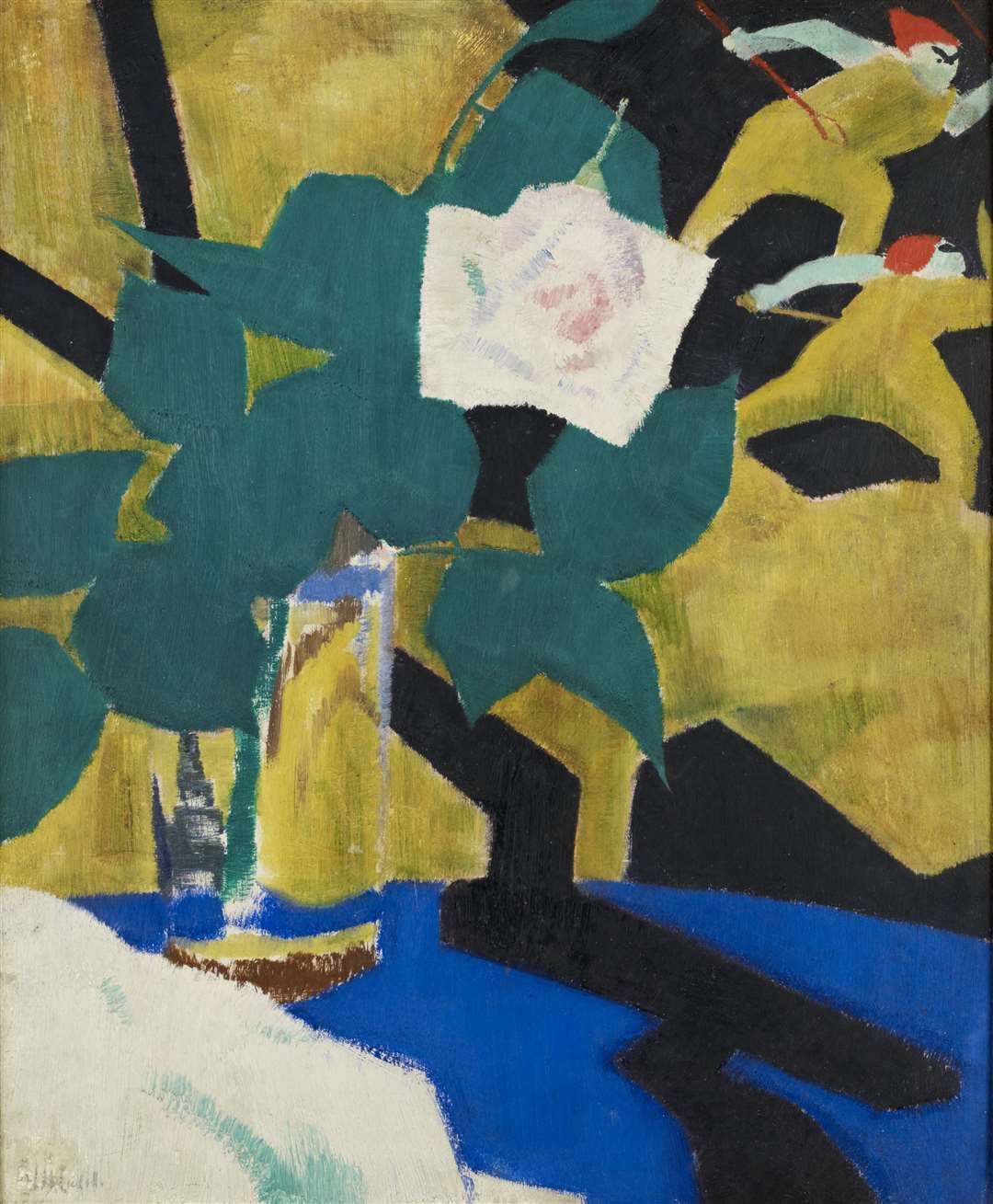 The Rose and the Lacquer Screen, by FCB Cadell will be on show (National Galleries of Scotland/PA)