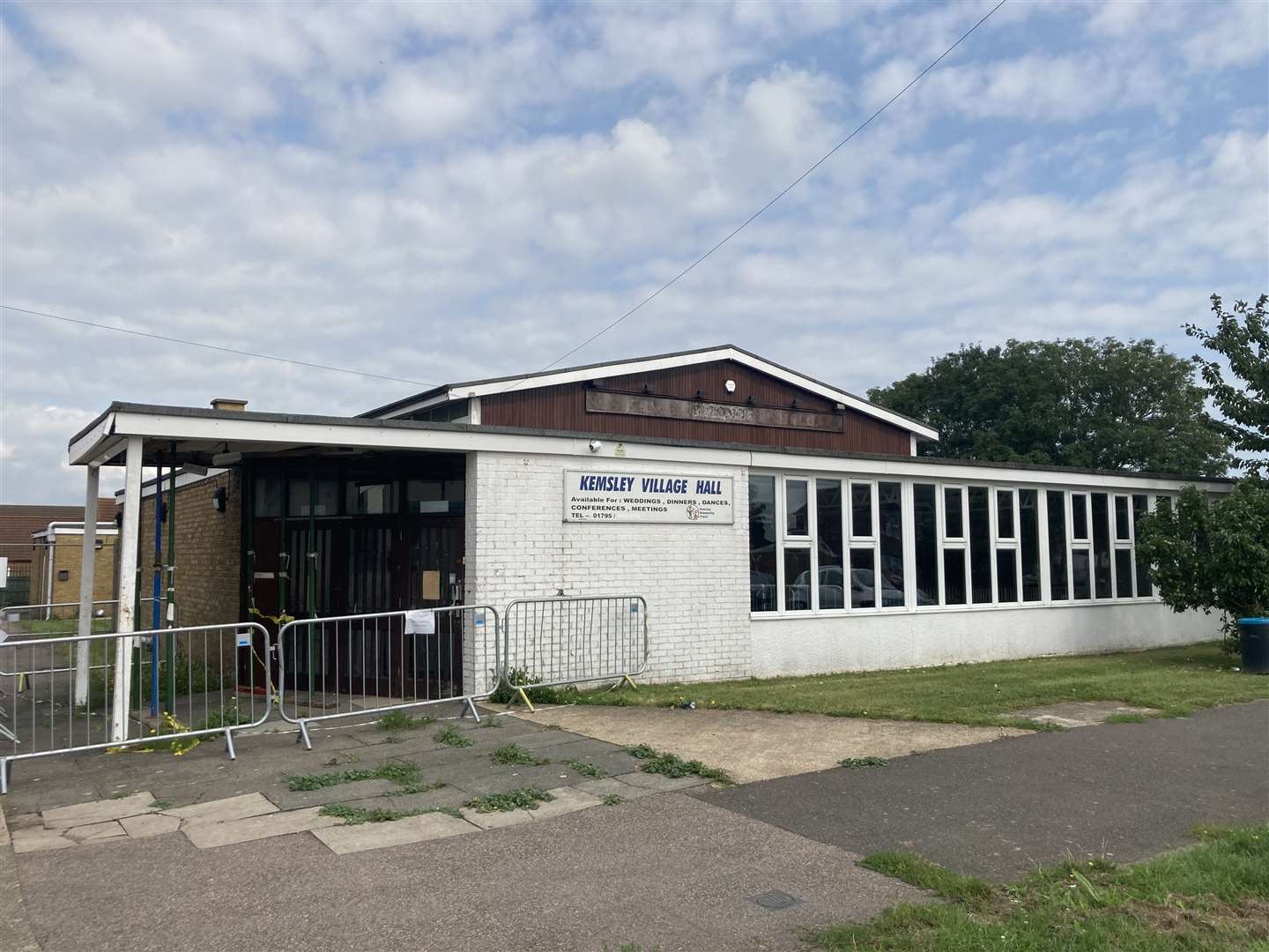 Kemsley Community Centre where the Royal British Legion members met