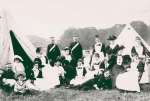 St John nurses and dignitaries pictured in 1890.