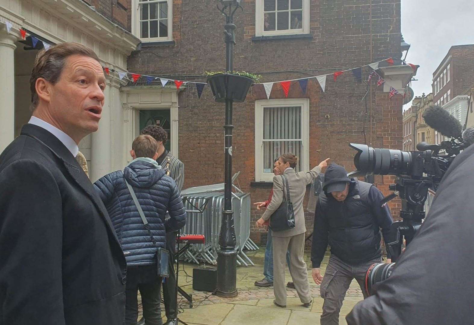 The Crown filming in Rochester