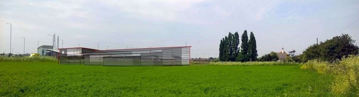 How the new Aldi super store could look like at Neats Court, Queenborough, Sheppey