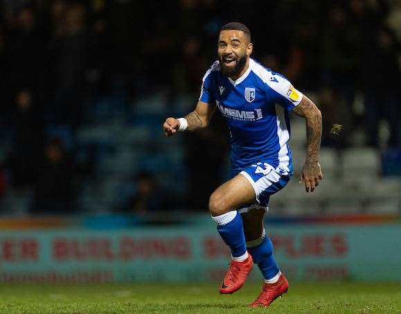 Alex Jakubiak celebrates scoring the equaliser Picture: Ady Kerry (25685823)