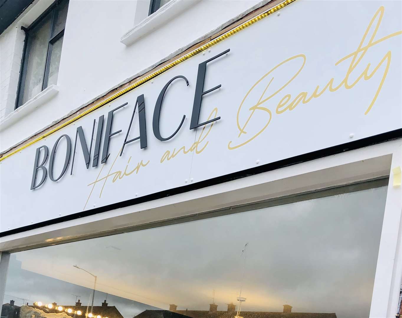 Boniface Hair and Beauty salon in Rectory Road, Sittingbourne