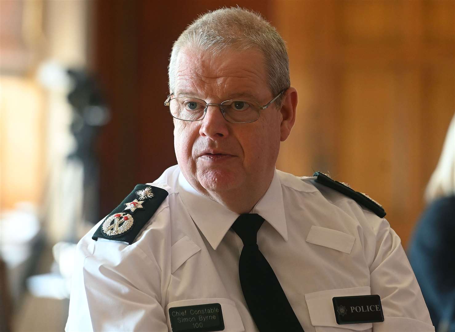 PSNI Chief Constable Simon Byrne has faced criticism for how his service has enforced Covid-19 regulations (Liam McBurney/PA)