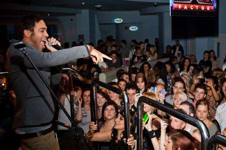 Former X Factor star Danyl at Liquid and Envy nightclub, Maidstone