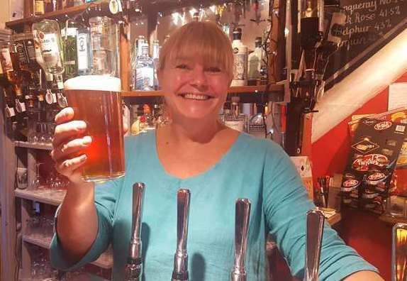 New Inn landlady Katrina Maclean has made several efforts to take over the Two Doves