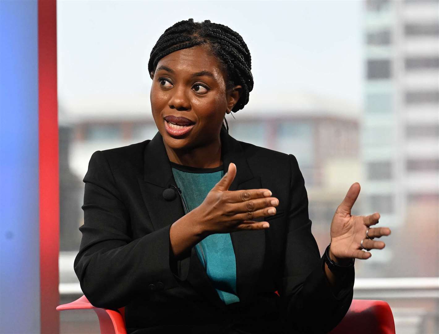 Kemi Badenoch (Jeff Overs/BBC/PA)