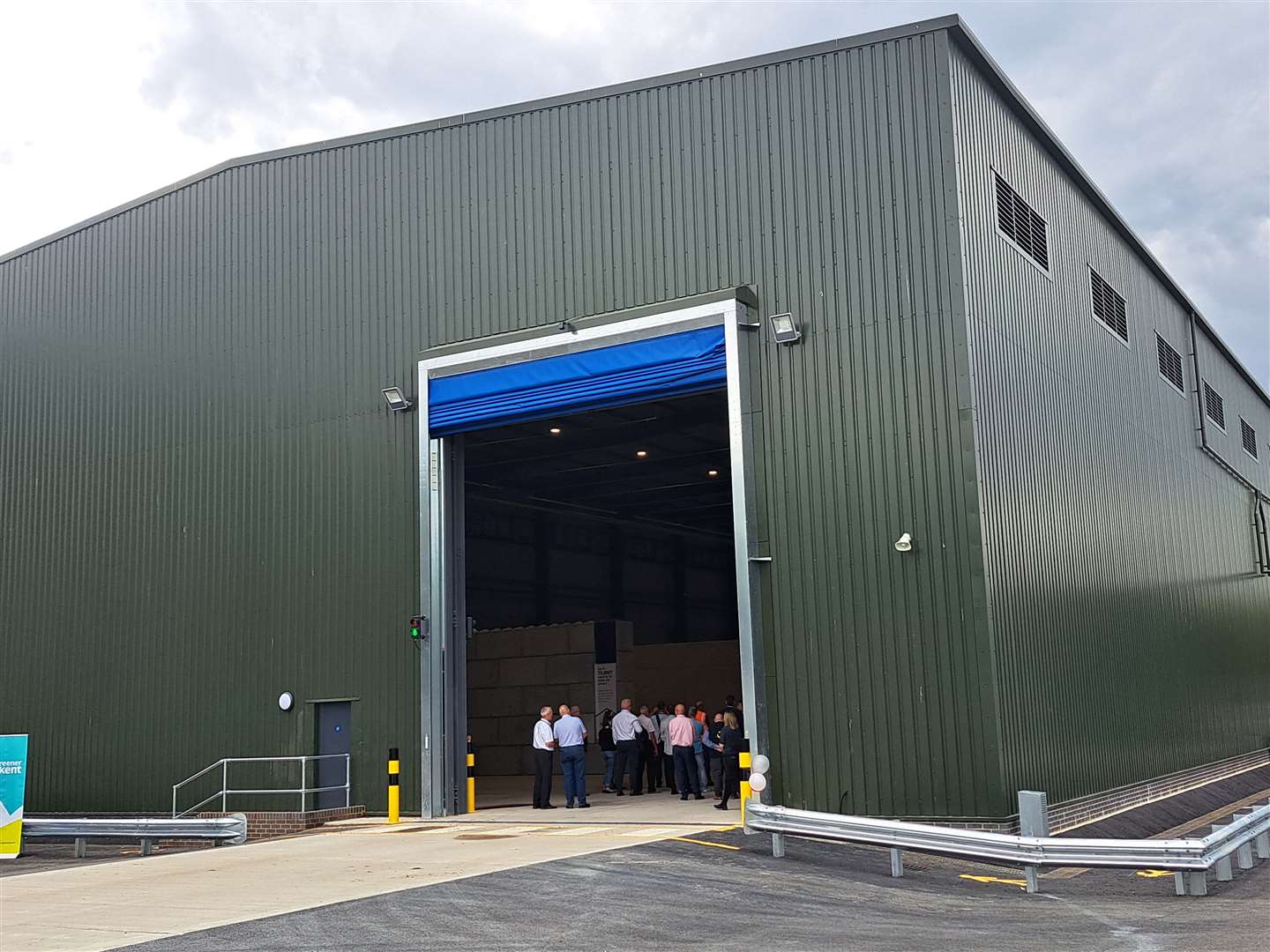 The new Sevenoaks waste transfer station