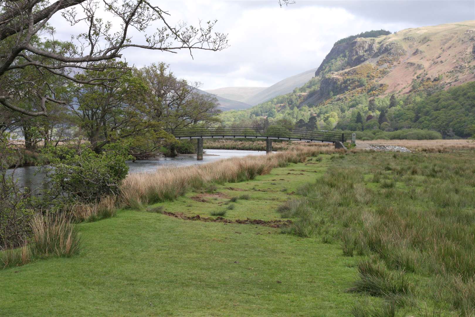 Amazing views surround the Leathes Head country house hotel, Borrowdale.