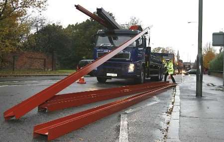 The incident caused major traffic jams. Picture: JAMIE GRAY