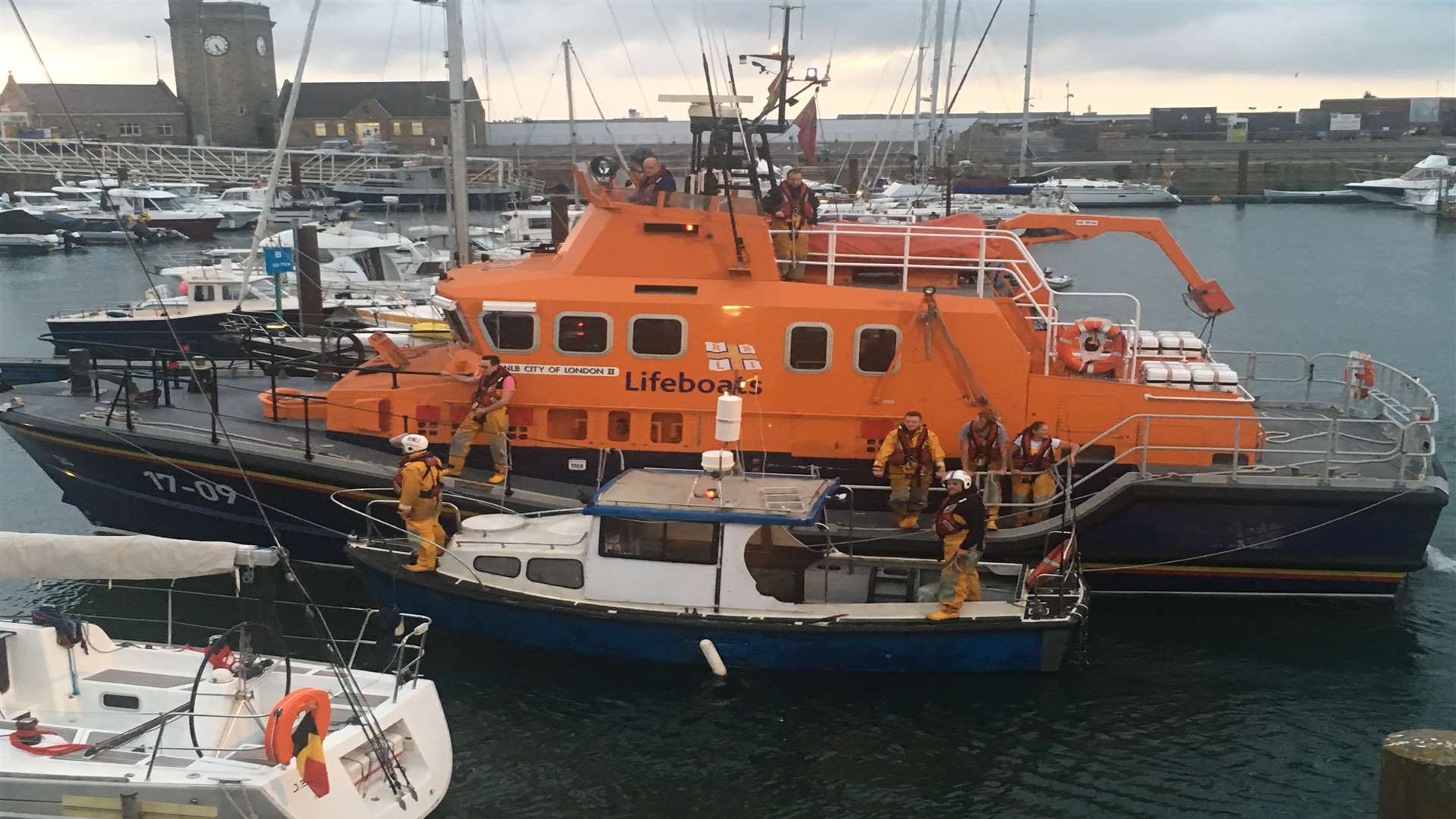 Dover Lifeboat responds to mayday call
