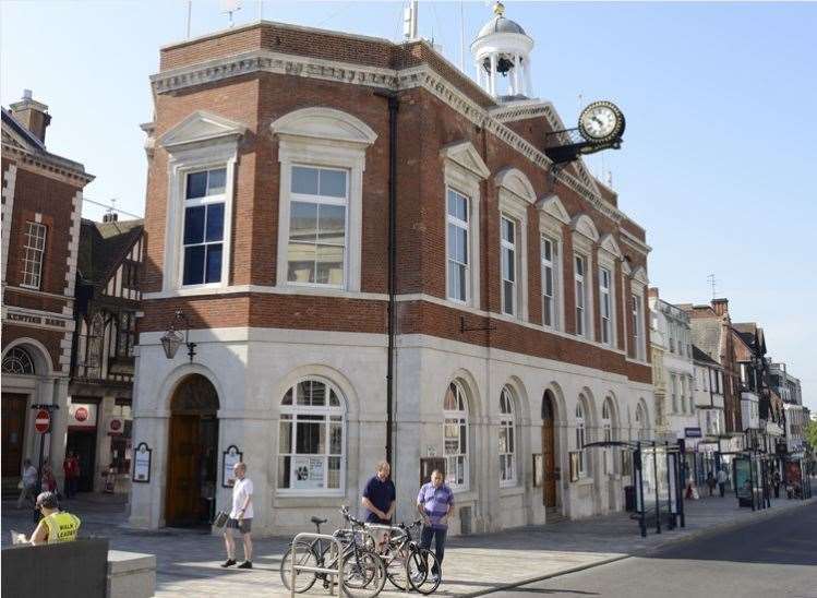 Maidstone Town Hall: No young faces