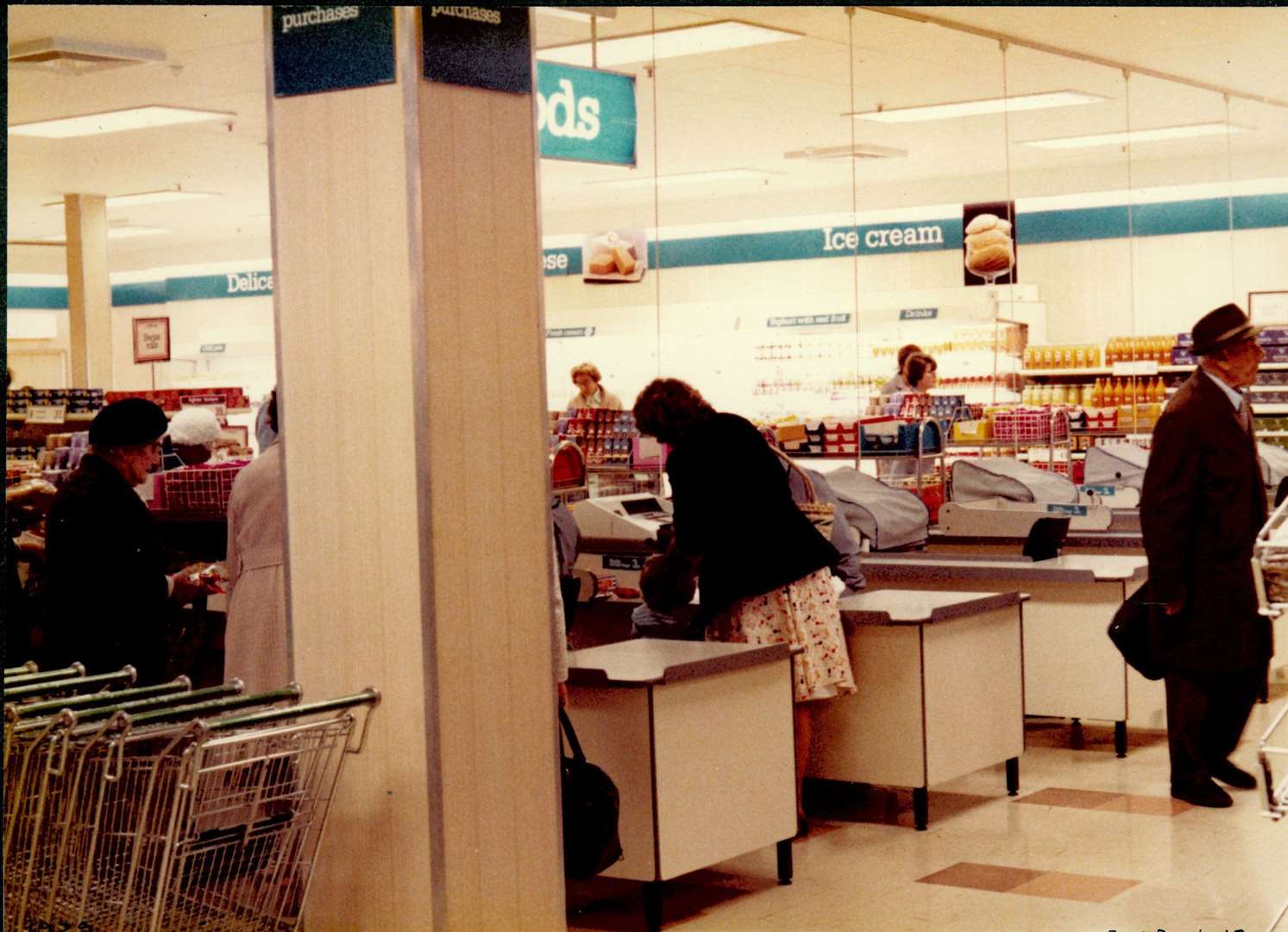 The food section in 1979. Picture: M&S Archive/Steve Salter