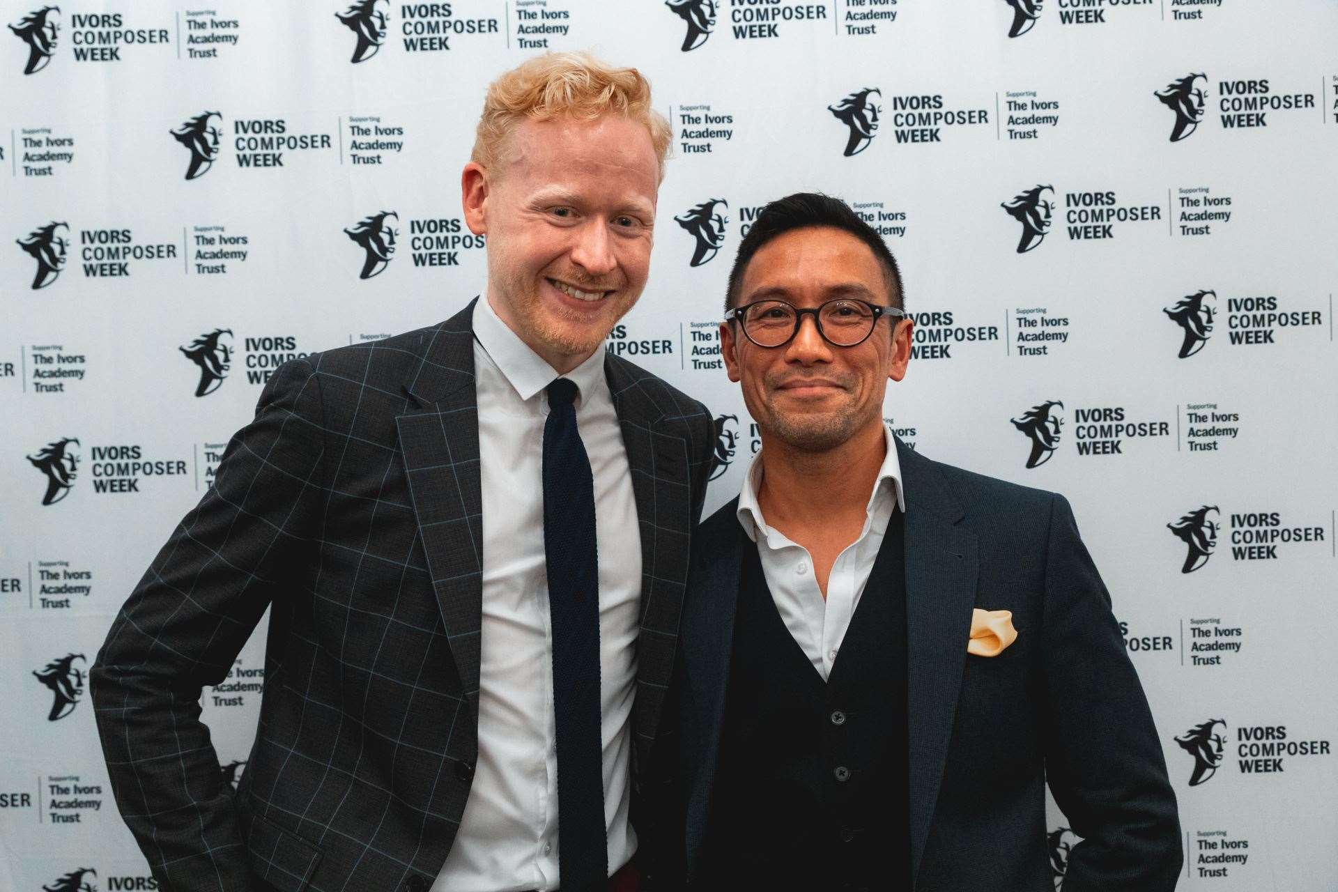 Lloyd Coleman and composer Raymond Yui who is one of the letter’s 462 signatories (The Ivors Academy/PA)