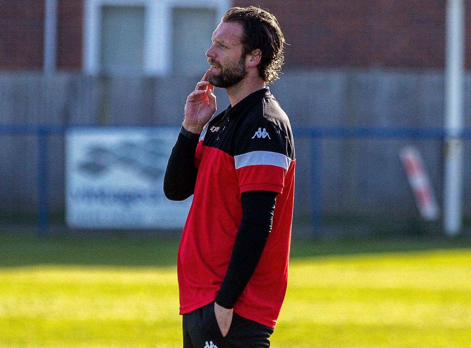 Margate manager Andy Drury. Picture: Les Biggs