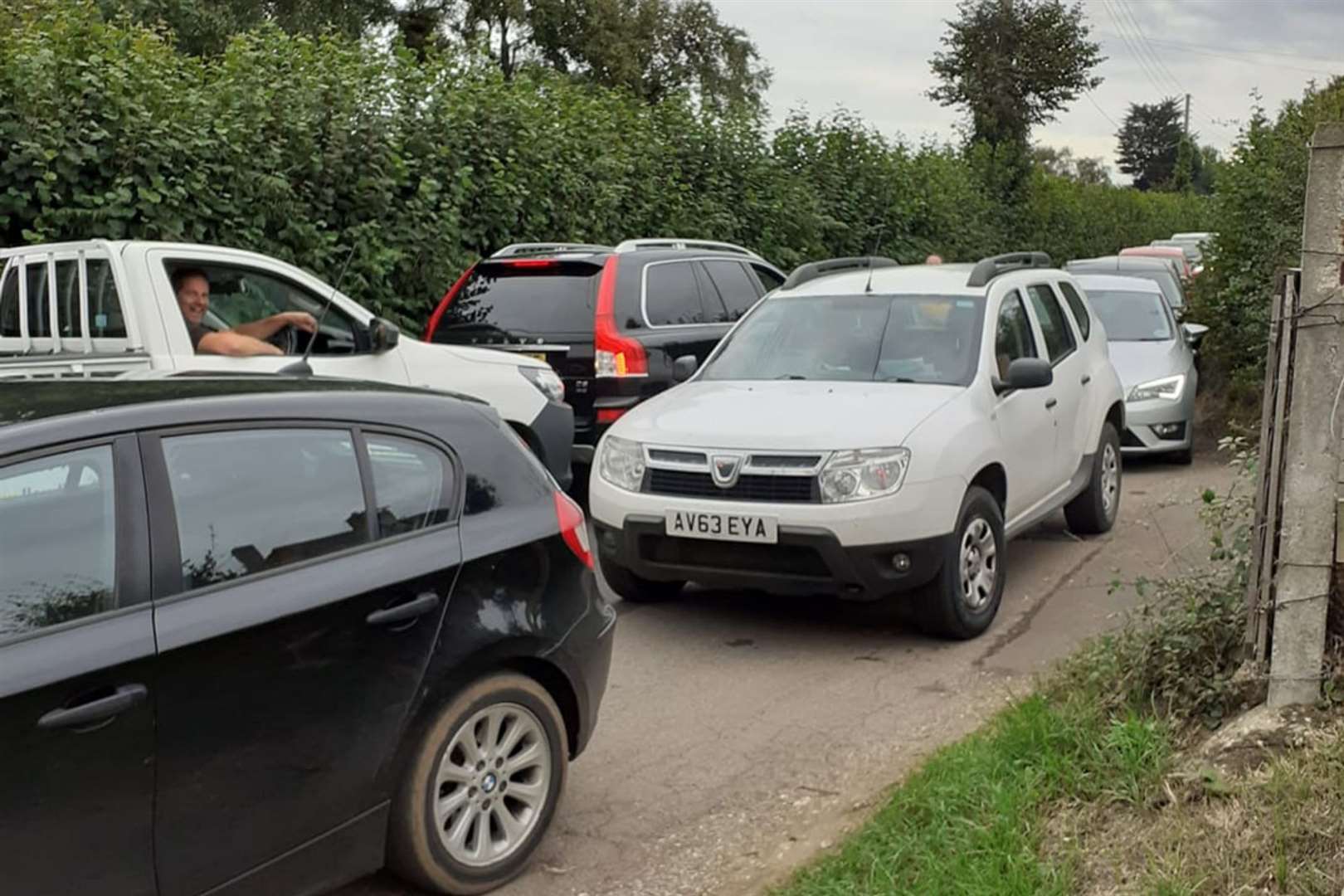 Blind Lane has been made one-way after being overrun by traffic