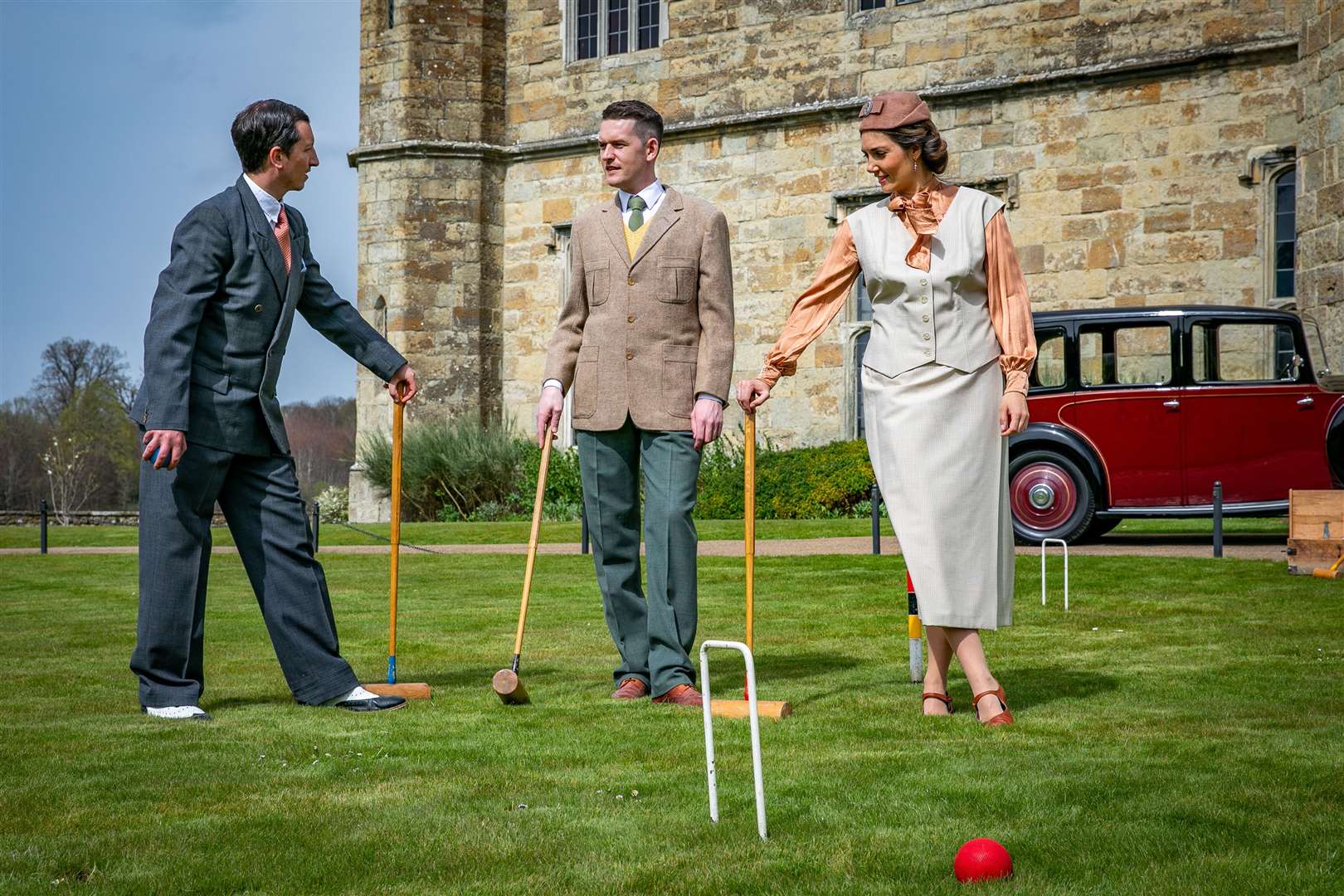 Leeds Castle introduced its new 1930s theme earlier this year, which will be primarily showcased during the second half of the month. Picture: Matthew Walker