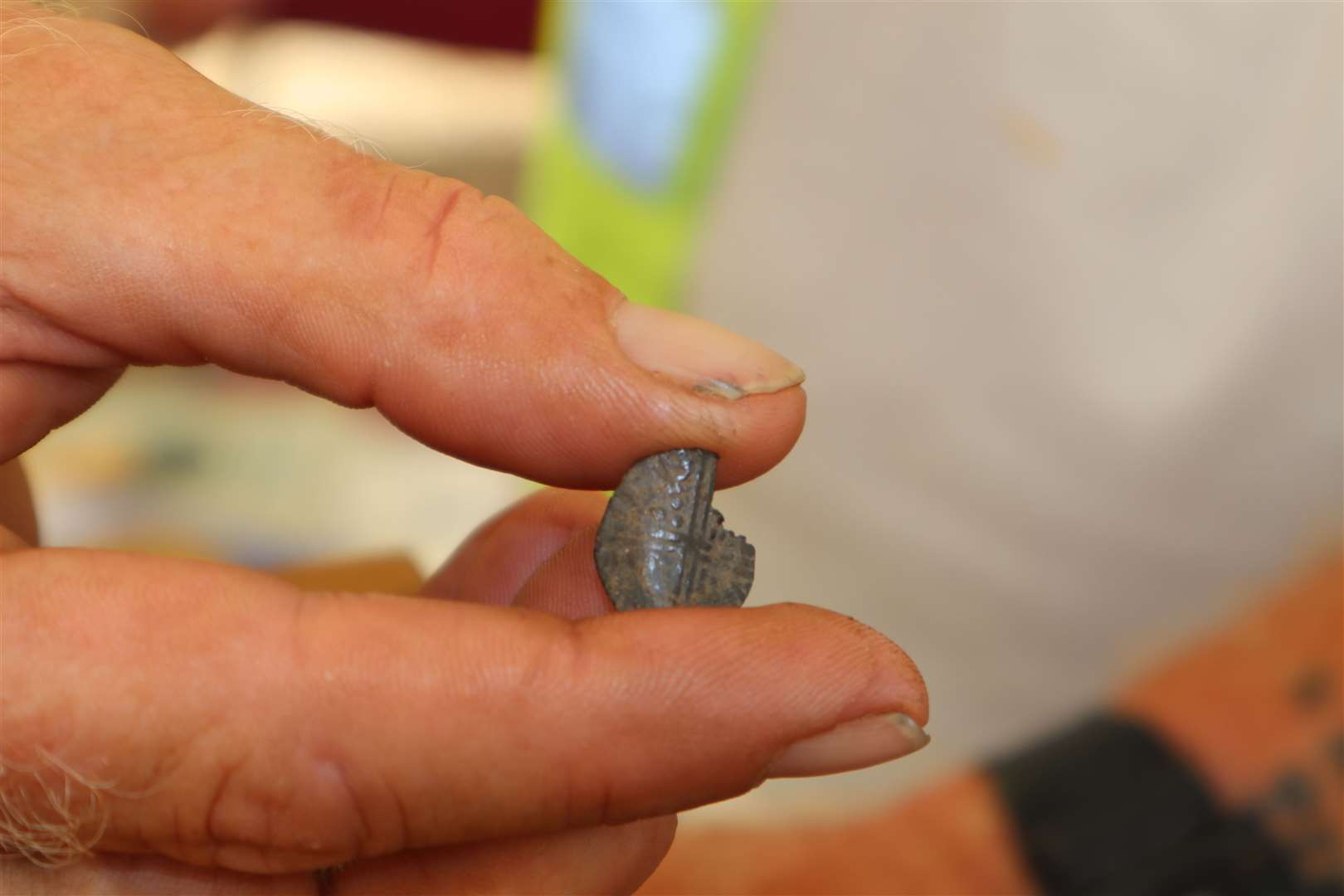 Henry VIII coin found on the Isle of Sheppey during a metal detectorist rally organised by Medway History Finders. Picture: John Nurden (58941228)