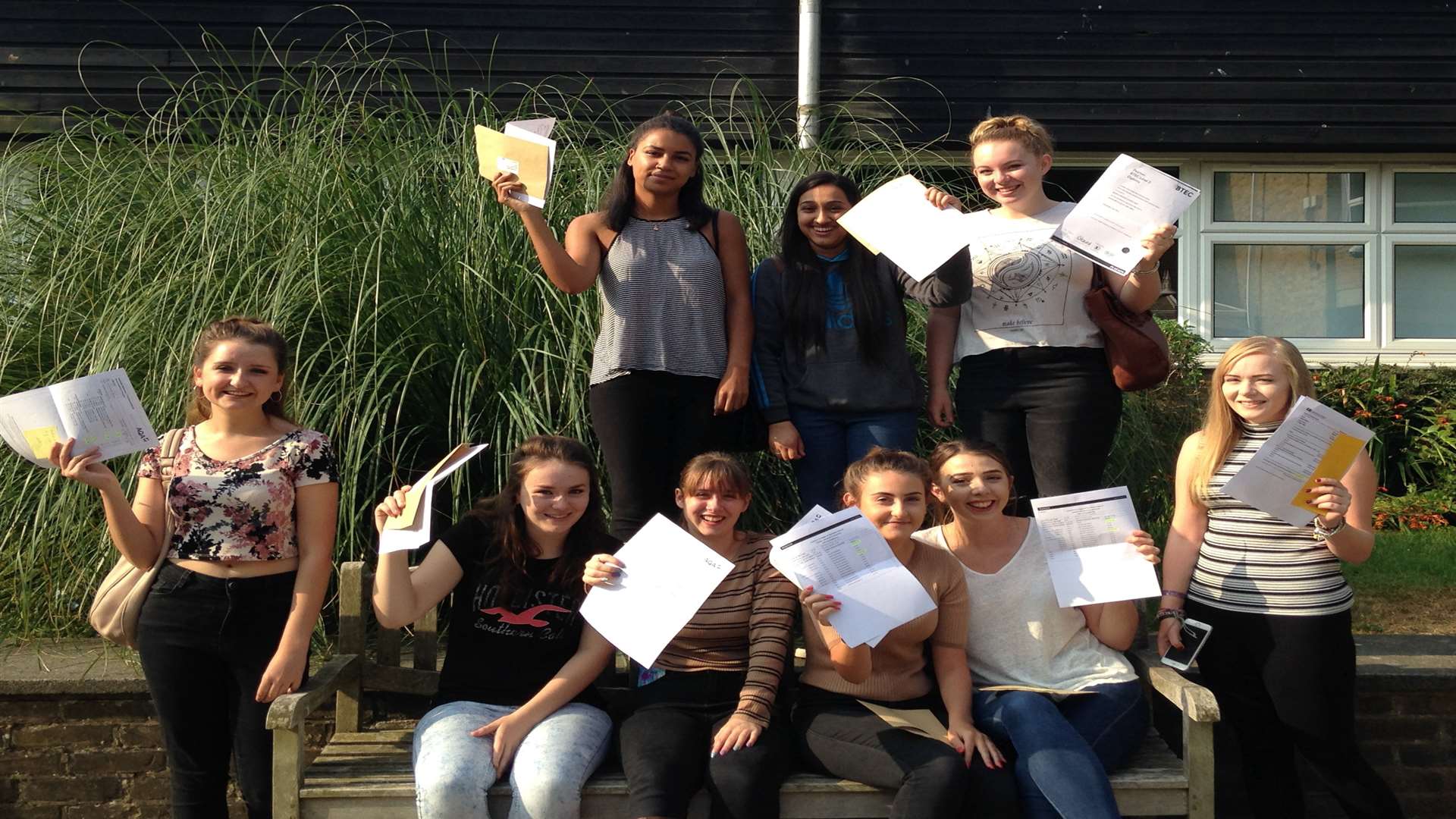 Pupils at Rainham School for Girls