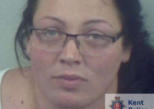 Madeline Cherry was jailed for 15 months for her part. Picture: Kent Police