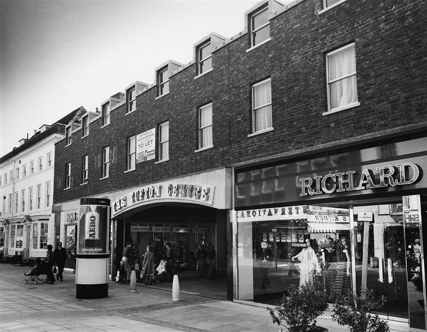 Originally called the Tufton Centre, the site is pictured here in 1975. Picture: Steve Salter