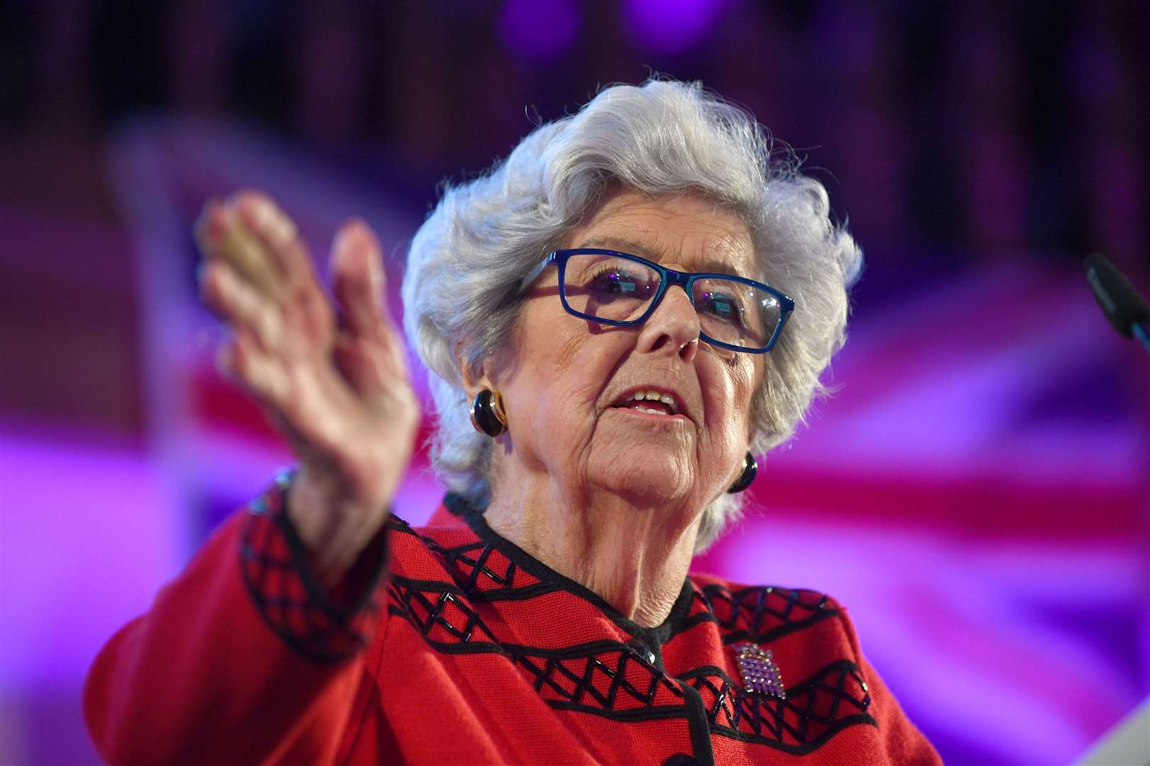 Baroness Betty Boothroyd was the first woman to be speaker of the House of Commons (Victoria Jones/PA)