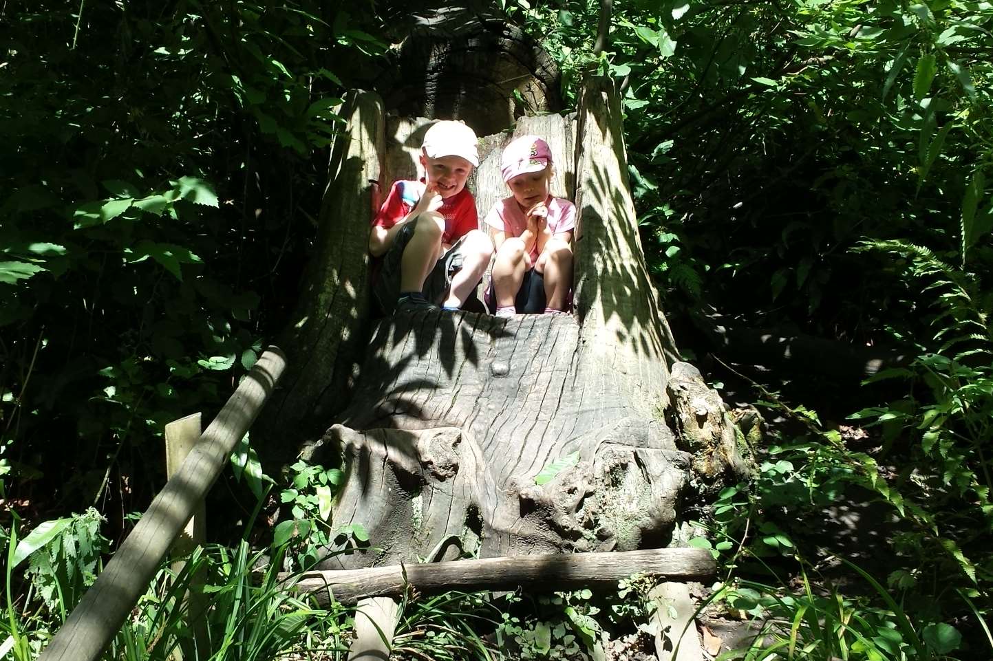 Barnaby and Abigail Fairman at Brockhill Country Park, near Hythe