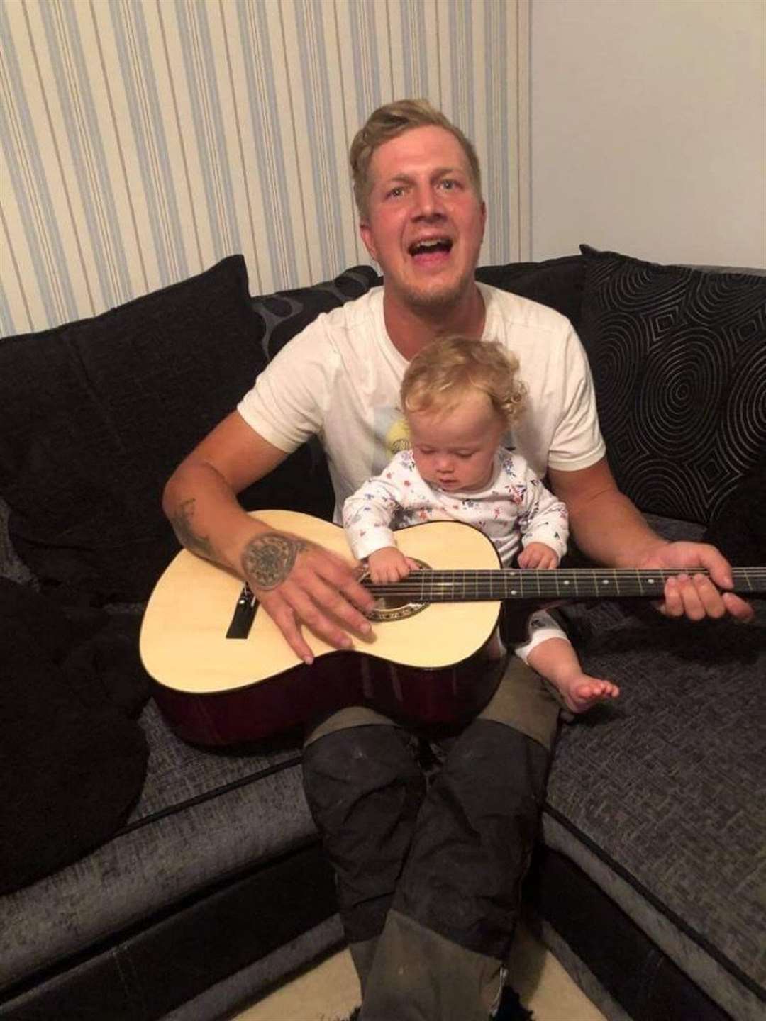 Ryan with his daughter Maya