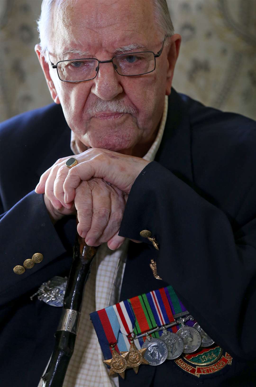 D-Day veteran Charles Boyer lied about his age to sign up (Gareth Fuller/PA)