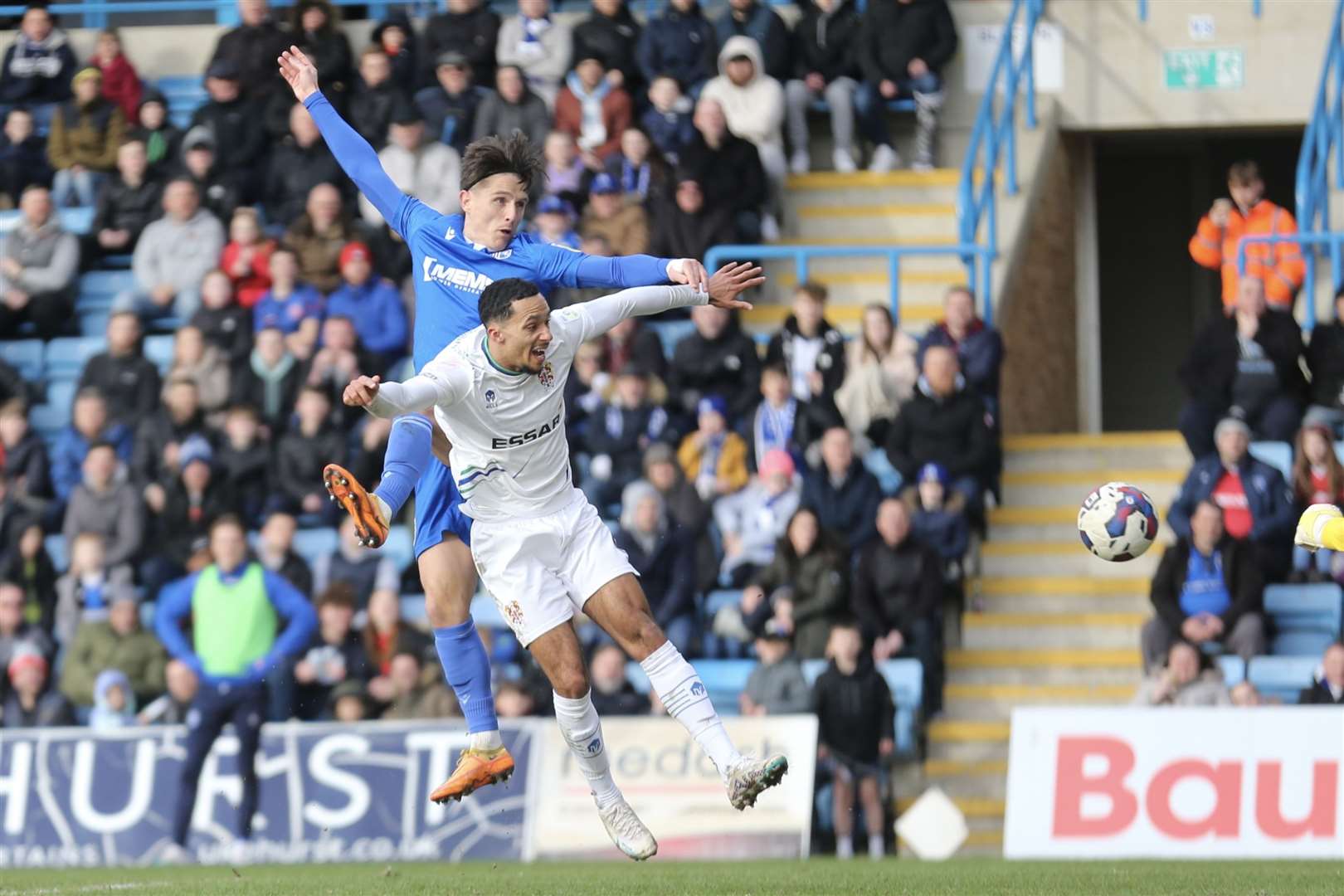 Tom Nichols in action for Gillingham