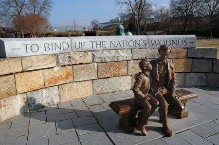 Abraham Lincoln statue in Richmond, Virginia