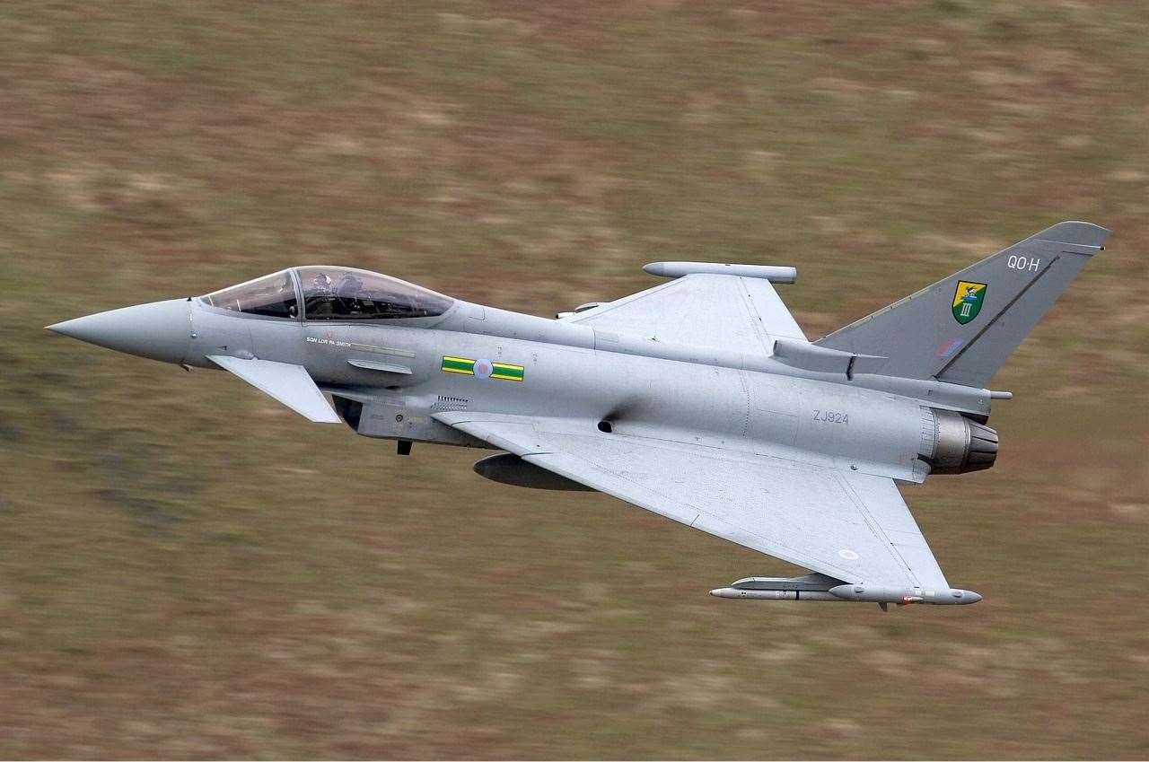 An RAF Typhoon