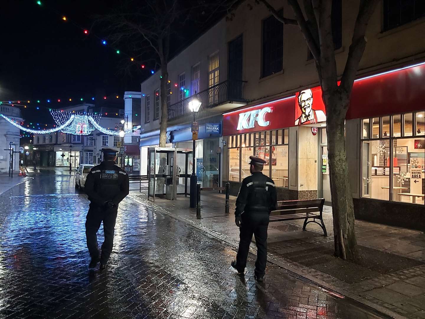 Kent Police on patrol in Ramsgate during a previous crackdown. Picture: Kent Police Thanet on Twitter