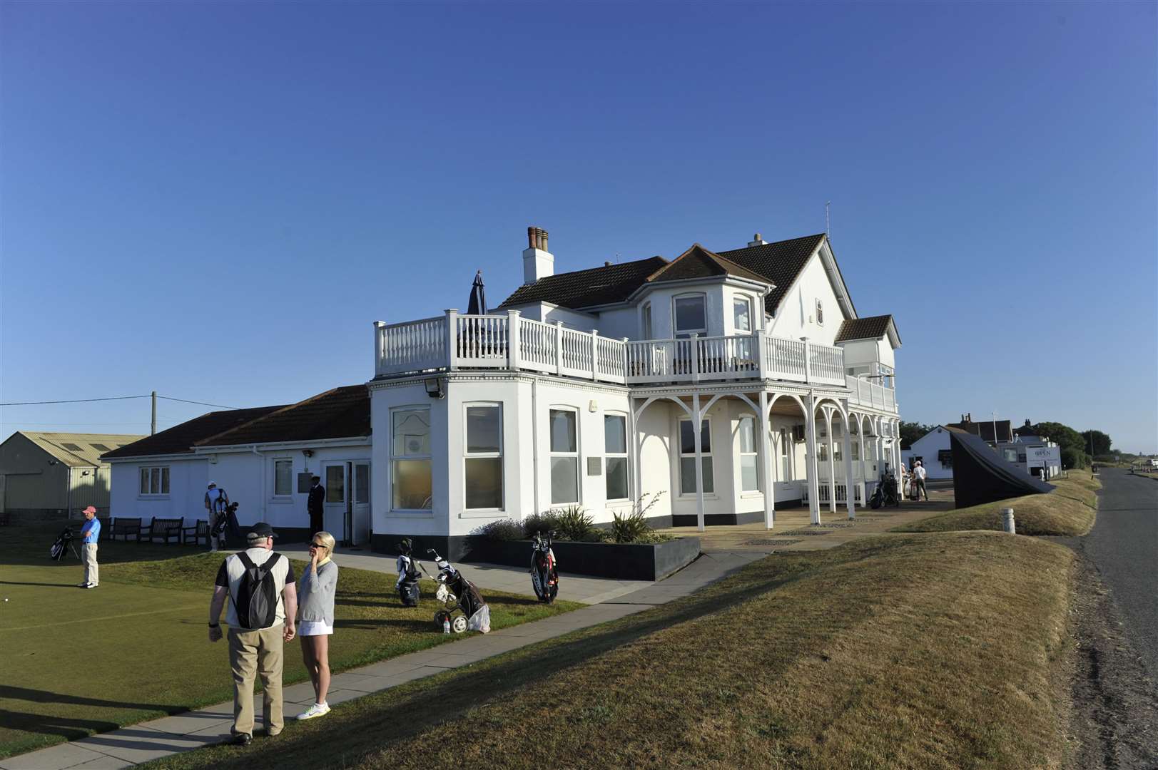 Royal Cinque Ports Golf Club, Deal. Picture: Tony Flashman