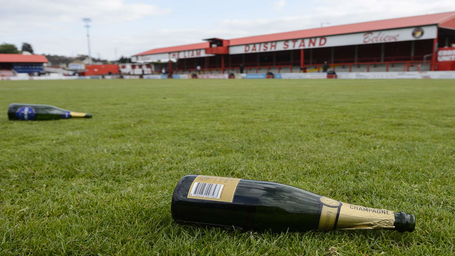 End of the party (at Stonebridge Road at least....). Picture: Andy Payton