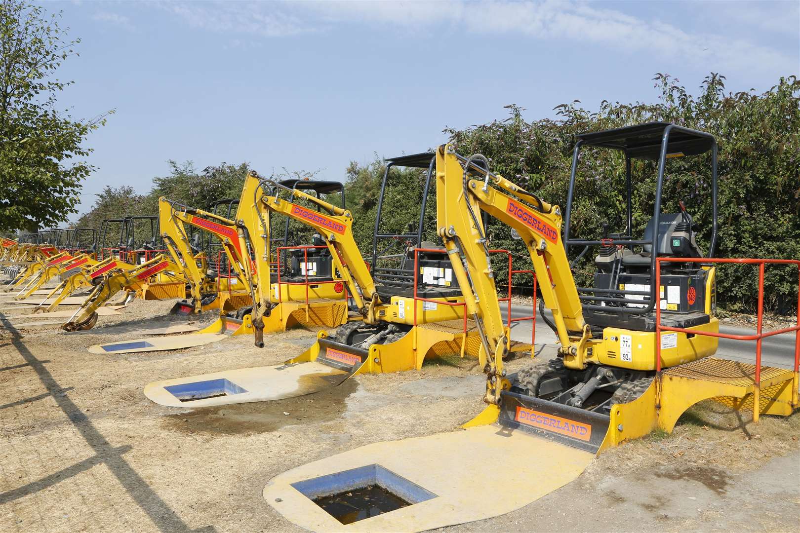 Diggerland opened 20 years ago in Kent. Picture: Andy Jones