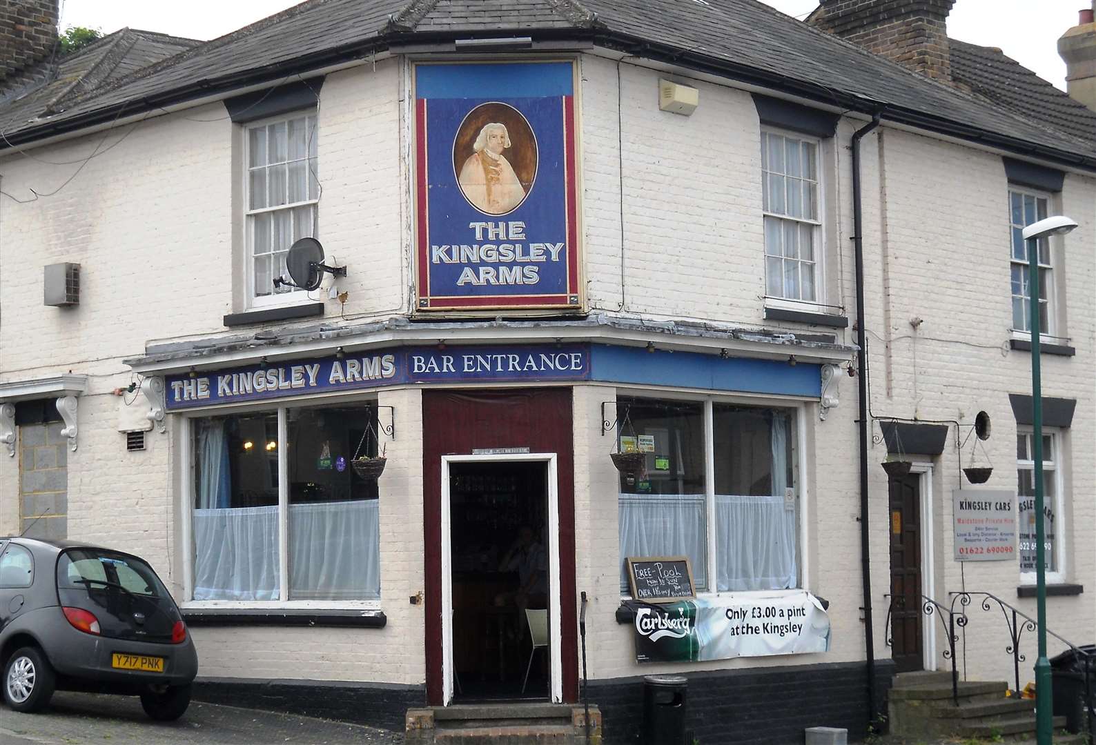The Kingsley Arms in Maidstone is one of the pubs that has shut