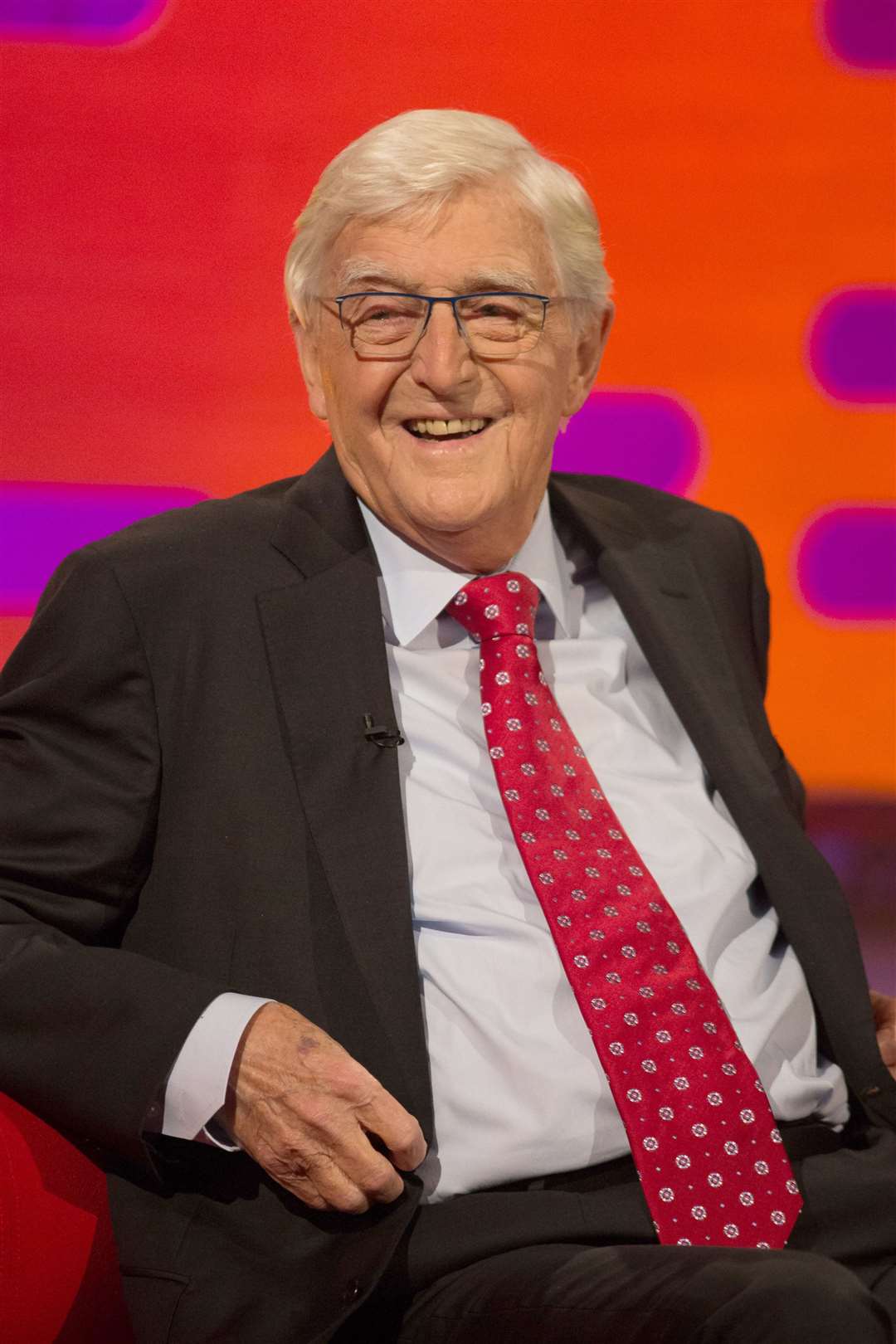 Sir Michael Parkinson during filming of the Graham Norton Show (Daniel Leal-Olivas/PA)