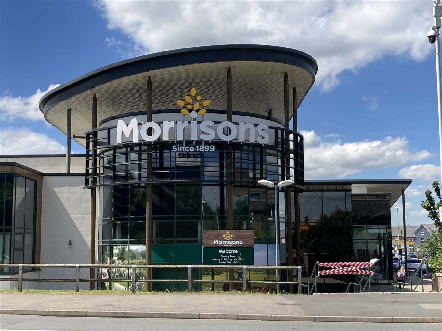 The Morrisons store in Mill Way, Sittingbourne, has seen problems with anti-social behaviour