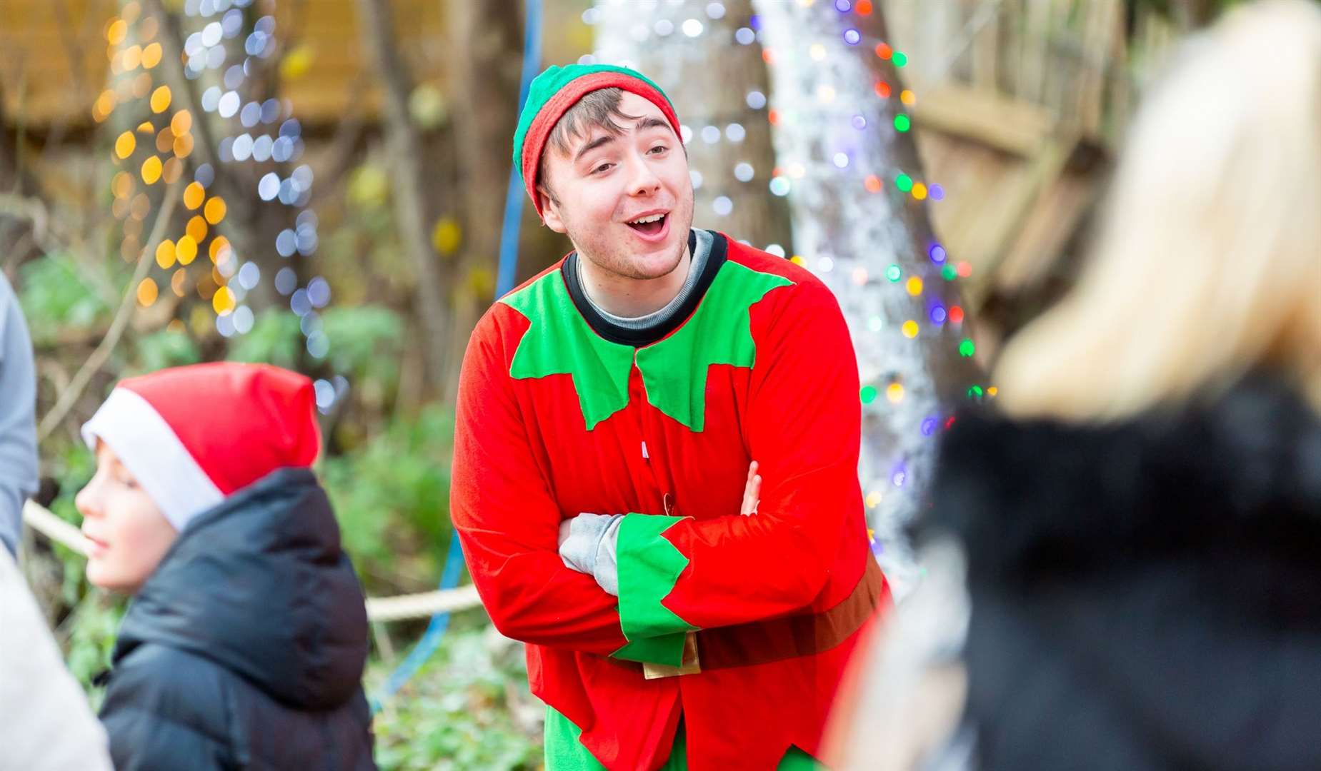 Festive attraction the Elf Express returns for 2024. Picture: Quex Adventure Farm Park