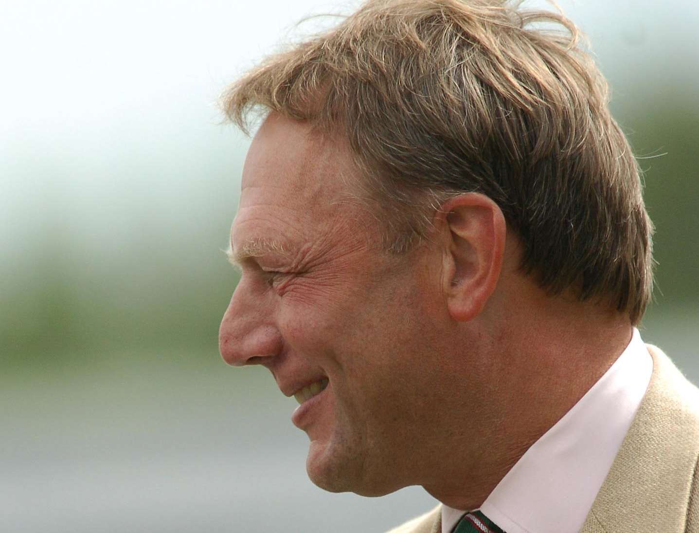 Paul Downton receiving his celebratory county cap