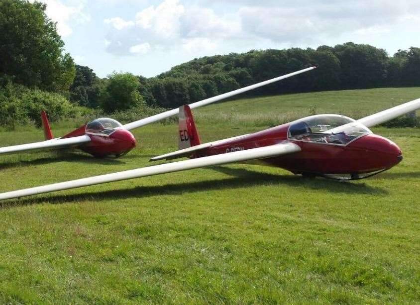 The club had been at Waldershare since the 1980s. Picture courtesy of Channel Gliding Club (63114509)