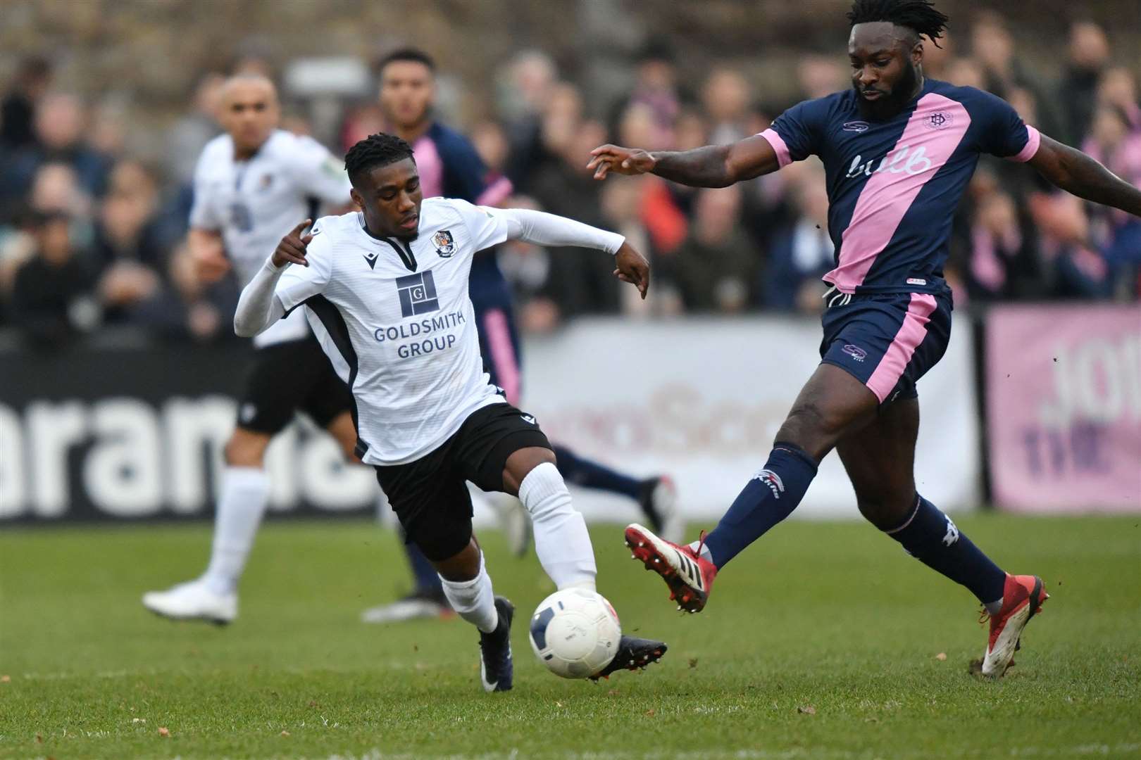 Darren McQueen has been on top form in front of goal for Dartford. Picture: Keith Gillard