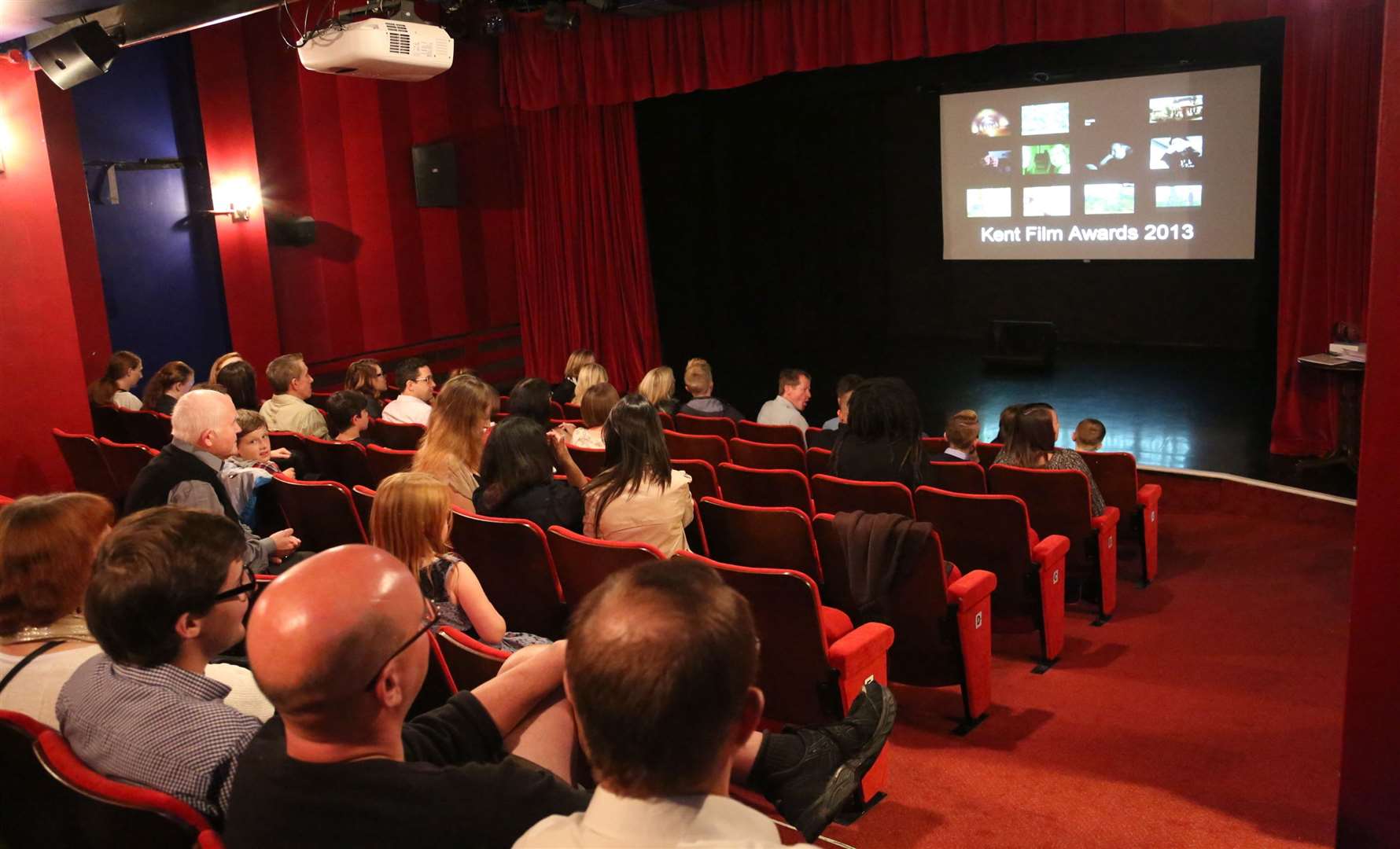 The Kent Film Awards at the Avenue Theatre, Sittingbourne. Picture: Helen Stock