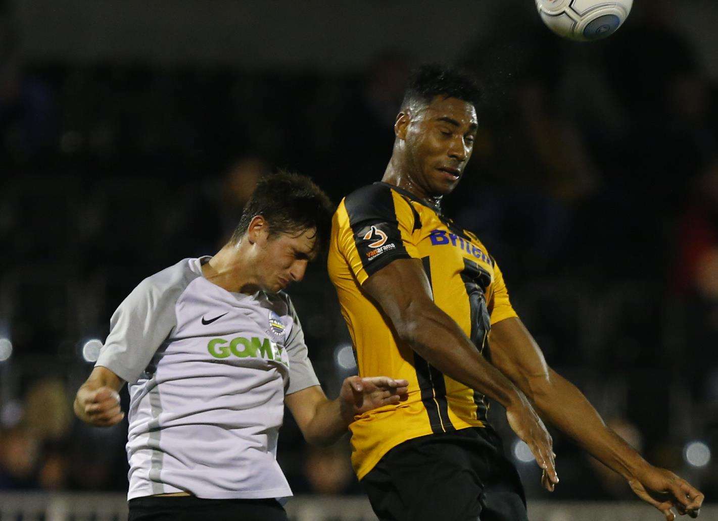Maidstone United loanee Gold Omotayo Picture: Andy Jones