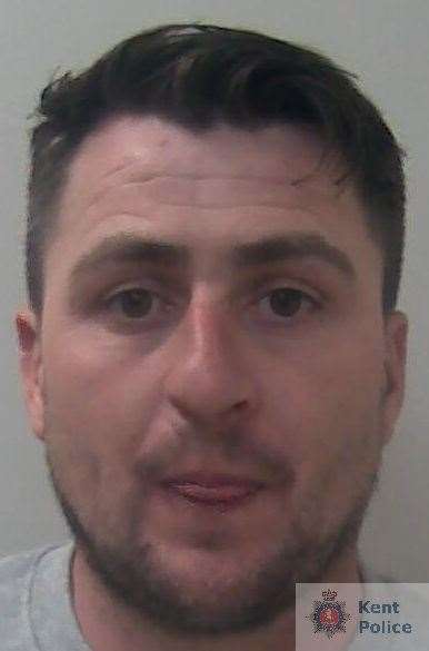 Stefan White has been jailed for 18 months. Picture: Kent Police