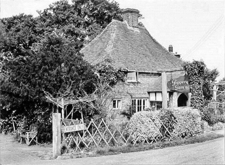 Slippery Sams in Petham pictured in 1949. Picture: Tim Timpson / dover-kent.com