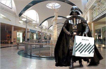 Darth Vader at Bluewater