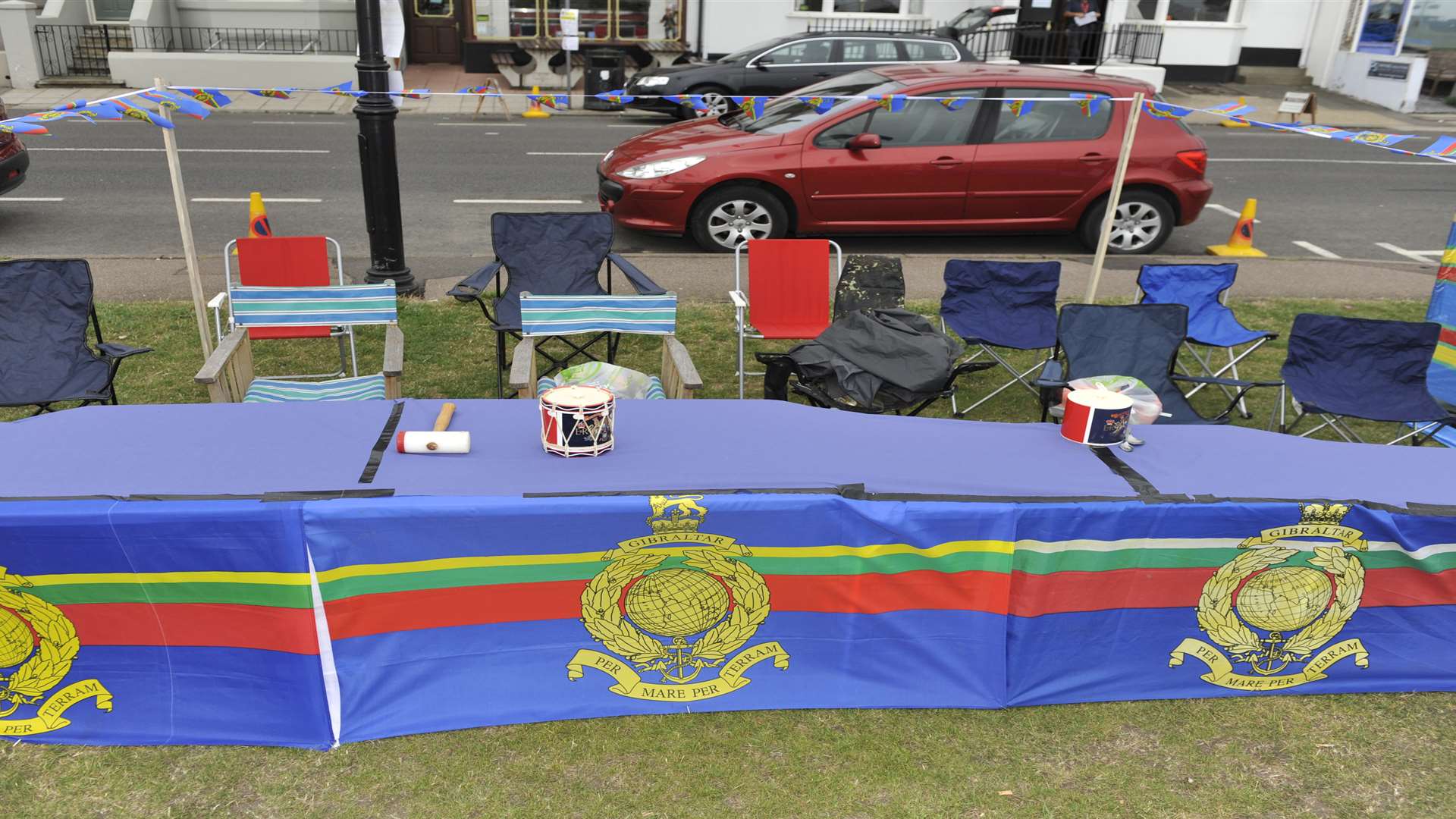 This table was set up at 6am